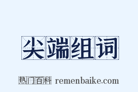 尖端组词是什么意思的图片